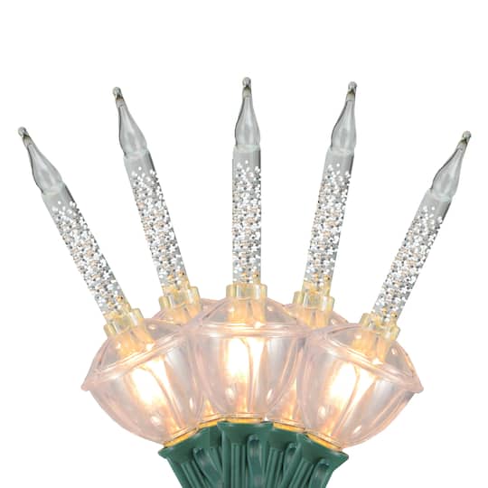7ct. Clear Retro Christmas Bubble Lights